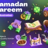 Ramadan Kareem 3D Illustrations