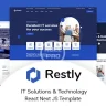 Restly – IT Solutions & Technology React Next js Template