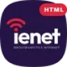 Ienet - Broadband TV & Internet HTML Template
