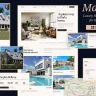 Maison - Template Luxueux HTML pour la Recherche Immobilière