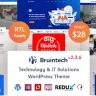 Braintech - Thème WordPress pour les Solutions de Technologie et d'Infogéneration