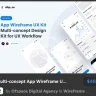 Multi-concept App Wireframe UX Kit